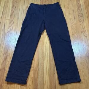 Alex Mill Mens Size 31 L Navy Blue Chino Pants Straight Everyday Casual Trouser